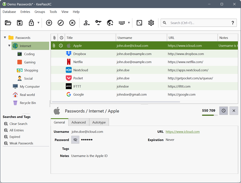 Database View